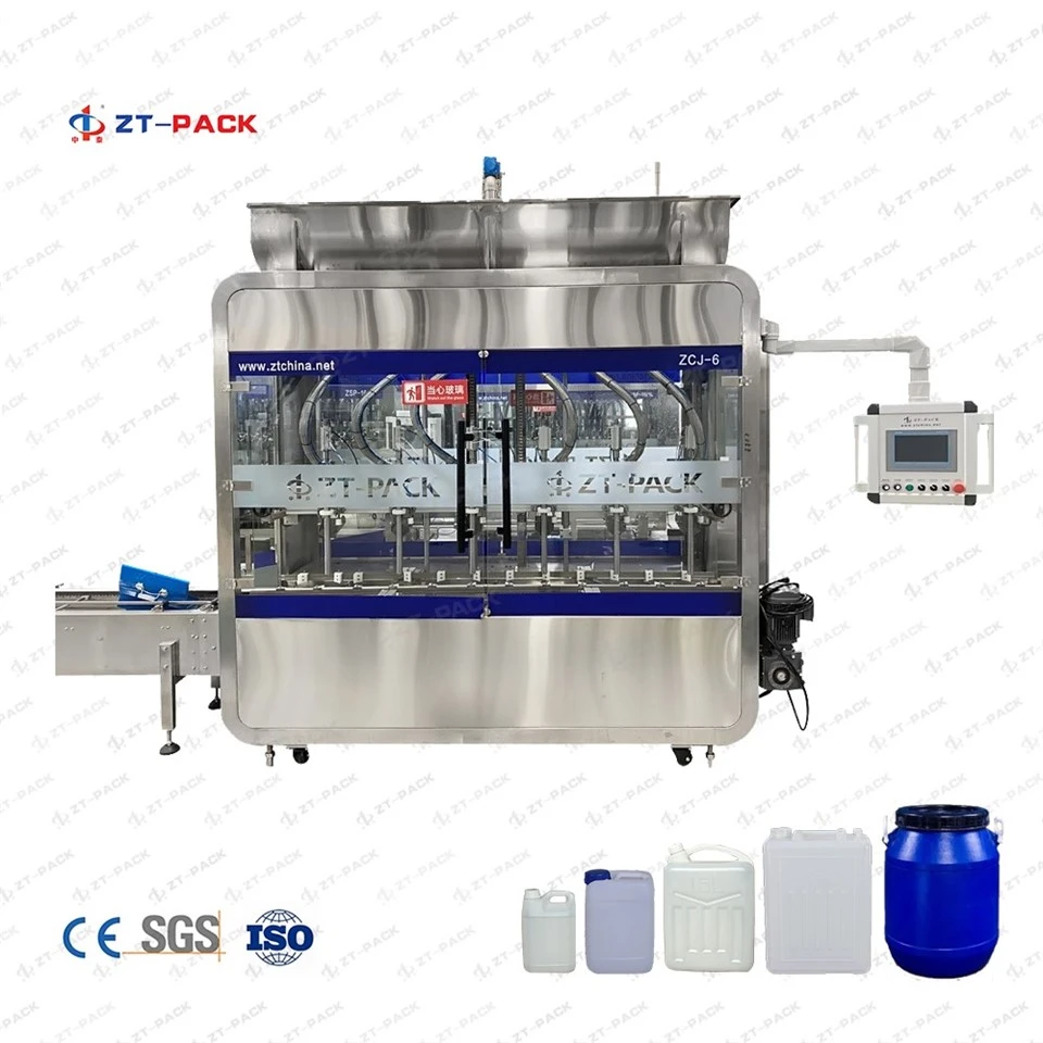 Flow Meter Filling Machine 0.5L-5L